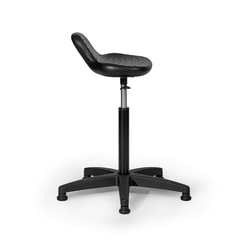 Ergonomischer PU Arbeitshocker höhenverstellbar--1