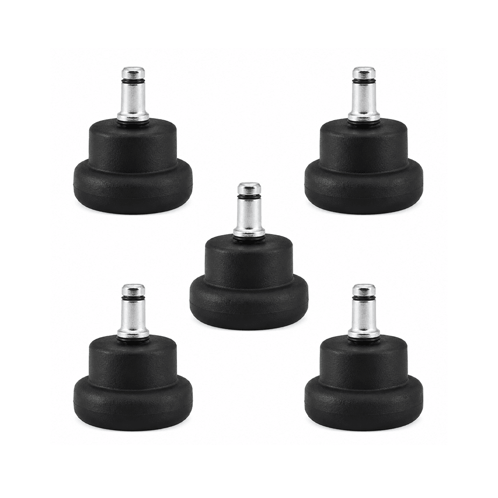 Bodengleiter 11 mm Stift – 5er Set für Bürostühle