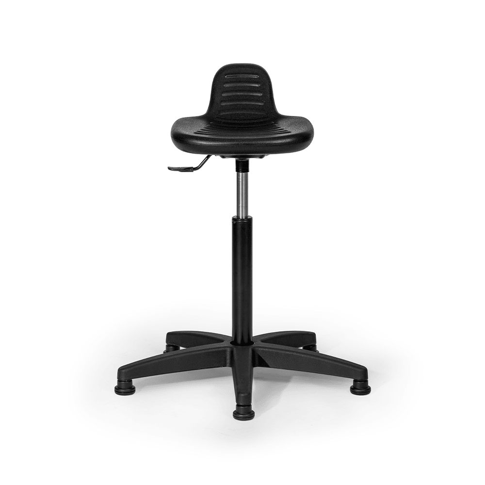 Ergonomischer PU Arbeitshocker höhenverstellbar